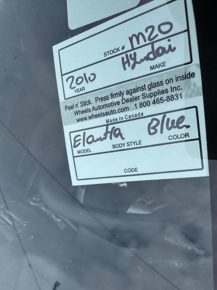 2010 Hyundai Elantra GLS, AUTO, 4 CYLINDER, ONLY 65KMS, CERTIFIED Photo