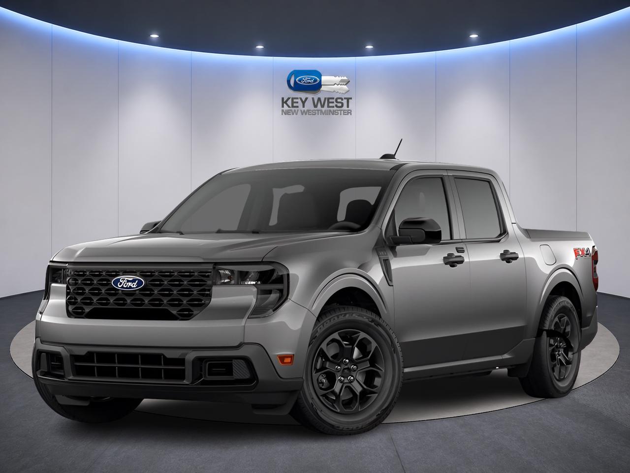 Gray (Carbonized Grey Metallic) 2026 Ford Maverick Pickup Truck All-Wheel Drive Automatic