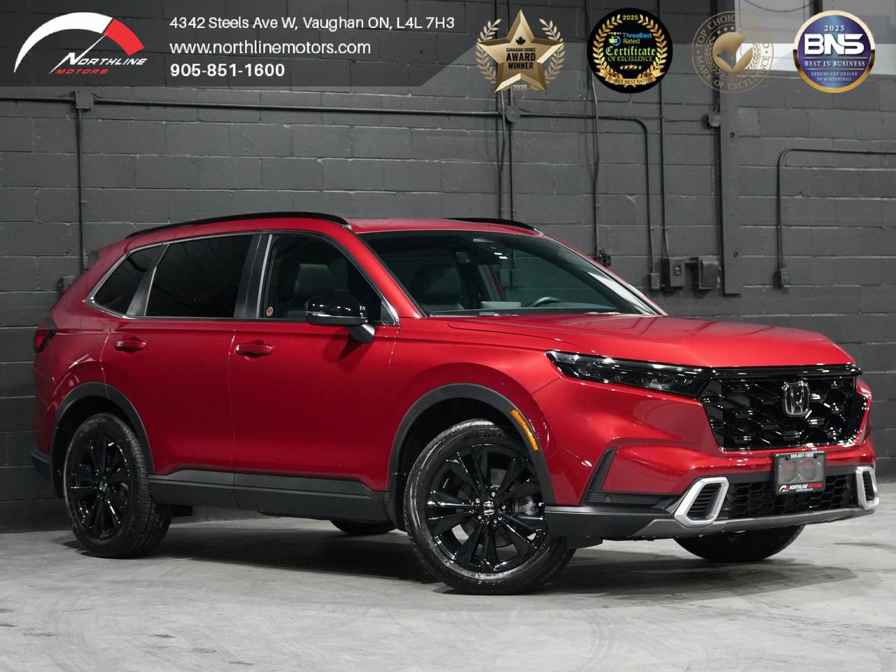 2024 Honda CR-V Hybrid Touring AWD|RADIANT RED|ADAPTIVE CRUISE|1 OWNER Photo