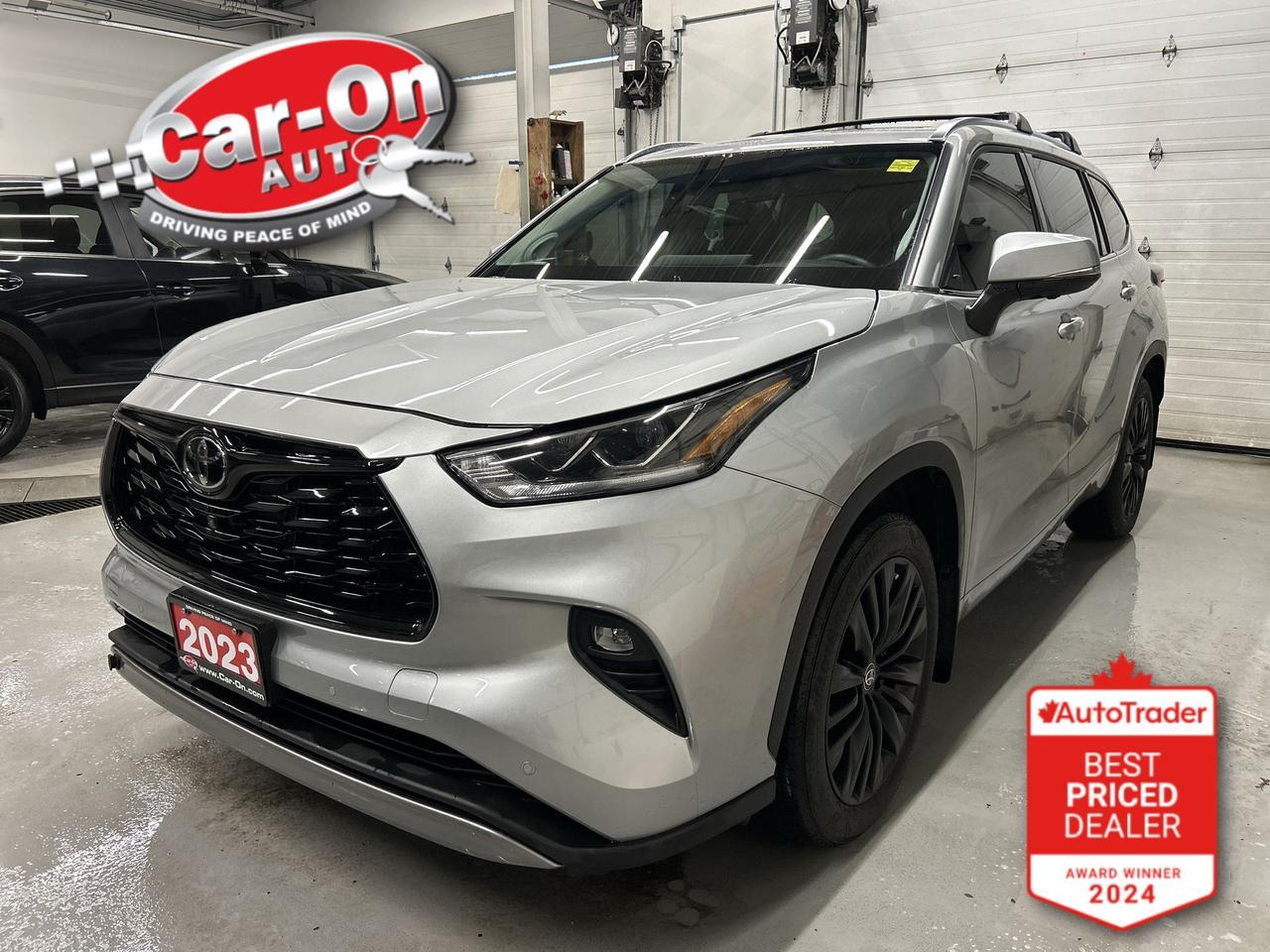 Used 2023 Toyota Highlander PLATINUM AWD | 7-PASS | LEATHER | PANO ROOF | HUD for sale in Ottawa, ON