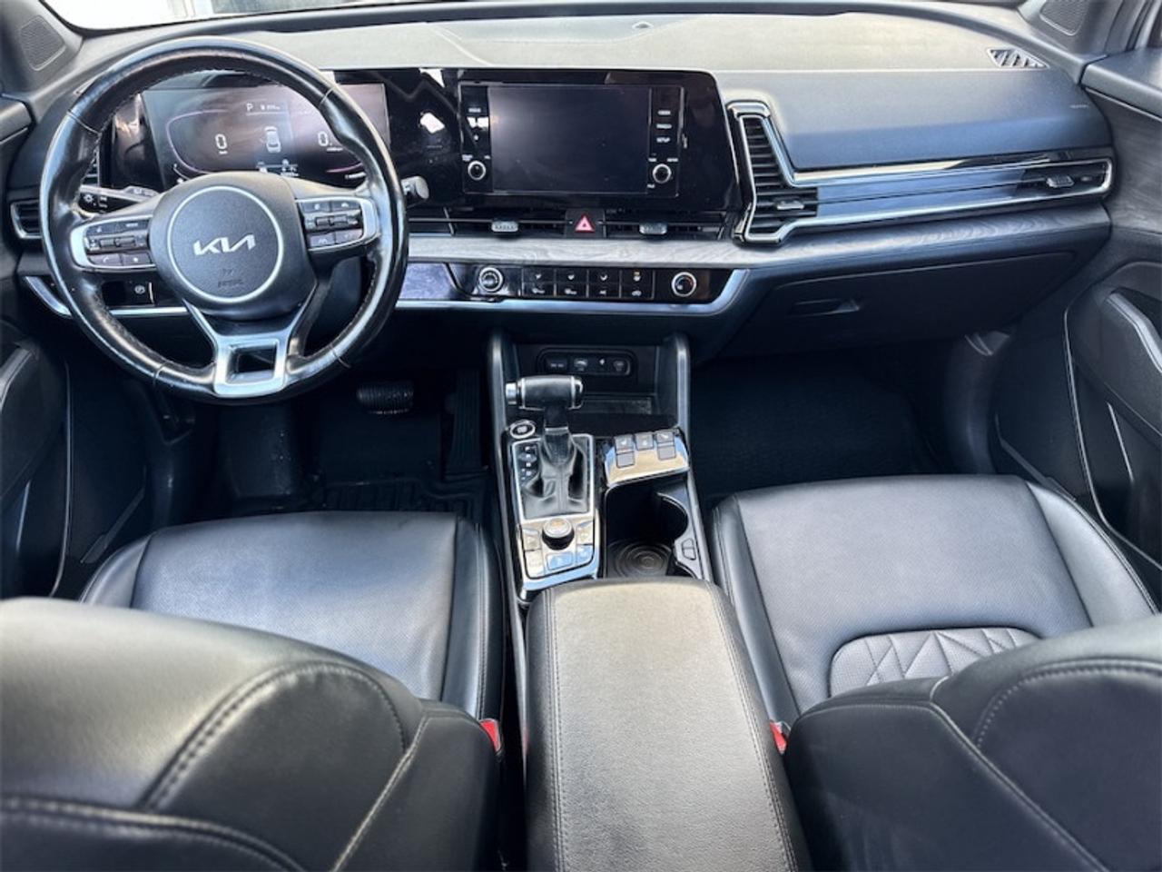 2023 Kia Sportage X-Line  Heated Steering Wheel - $210 B/W Photo3