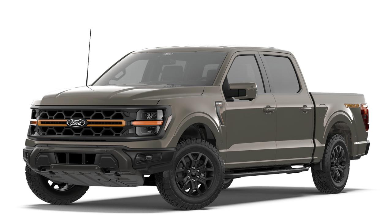 Meet the brand new 2026 Ford F-150 Tremor at Watford Ford in Watford. Finished in Grey and paired with an automatic transmission, this full-size truck is built for drivers who want real capability with a confident, modern look. The 2026 Ford F-150 Tremor brings proven truck strength, practical off-road focus, and everyday comfort together in one smart package.

Designed for work, travel, and weekend adventure, the 2026 Ford F-150 Tremor stands out with its purpose-built attitude and durable design. It is a factory-fresh truck that gives you the confidence of new ownership, the flexibility of a four-season pickup, and the toughness expected from a serious Ford truck.

FEATURES OF THE F-150 Tremor
»» Off-road tuned suspension for rough terrain
»» Distinct Tremor styling with bold details
»» Enhanced ground clearance for trail driving
»» Built for work and weekend escapes

ADVANCED SAFETY FEATURES
»» Strong body structure for added protection
»» Advanced airbag system for occupant safety
»» Four-wheel disc brakes for controlled stopping
»» Stability systems help on slippery roads

PERFORMANCE AND EFFICIENCY
»» Automatic transmission delivers smooth daily driving
»» Four-wheel drive supports changing road conditions
»» Off-road capability built for demanding surfaces
»» Full-size truck power for tough tasks

COMFORT AND CONVENIENCE
»» Spacious cabin with practical everyday layout
»» Easy entry height for daily use
»» Smart storage areas throughout the cabin
»» Comfortable ride for work or travel

TECHNOLOGY AND CONNECTIVITY
»» Clear driver displays for key information
»» User-friendly controls within easy reach
»» Modern connectivity features support busy lifestyles
»» Convenient access to media and settings

TRUCK FEATURES
»» Pickup bed handles gear and supplies
»» Useful towing capability for job needs
»» Built strong for hauling and carrying
»» Ready for work, trails, and travel

CARGO SPACE
»» Large bed supports bulky cargo loads
»» Cabin storage helps keep items organized
»» Flexible space for tools and equipment
»» Roomy layout suits workday demands well

WHAT OTHER OWNERS LIKE
»» Confident off-road ability in all seasons
»» Strong truck feel with useful versatility
»» Comfortable cabin for daily driving duties
»» Practical design for work and adventure

The 2026 Ford F-150 Tremor is a great fit for drivers who need a truck that feels ready for more than one job. It is equally suited to commuting, hauling gear, and getting away from paved roads. Its Grey exterior adds a clean, modern finish that looks professional at work and right at home on the weekend.

At Watford Ford, this new 2026 Ford F-150 Tremor offers the kind of honest capability truck buyers value. If you want a brand new pickup with automatic convenience, proven toughness, and Tremor character, this truck deserves a close look.

This 2026 Ford F-150 Tremors VIN is: 1FTFW4L80TFA60590.<p>Meet the brand new 2026 Ford F-150 Tremor at Watford Ford in Watford. Finished in Grey and paired with an automatic transmission</p>
<p> the 2026 Ford F-150 Tremor stands out with its purpose-built attitude and durable design. It is a factory-fresh truck that gives you the confidence of new ownership</p>
<p> and the toughness expected from a serious Ford truck.

FEATURES OF THE F-150 Tremor
»» Off-road tuned suspension for rough terrain
»» Distinct Tremor styling with bold details
»» Enhanced ground clearance for trail driving
»» Built for work and weekend escapes

ADVANCED SAFETY FEATURES
»» Strong body structure for added protection
»» Advanced airbag system for occupant safety
»» Four-wheel disc brakes for controlled stopping
»» Stability systems help on slippery roads

PERFORMANCE AND EFFICIENCY
»» Automatic transmission delivers smooth daily driving
»» Four-wheel drive supports changing road conditions
»» Off-road capability built for demanding surfaces
»» Full-size truck power for tough tasks

COMFORT AND CONVENIENCE
»» Spacious cabin with practical everyday layout
»» Easy entry height for daily use
»» Smart storage areas throughout the cabin
»» Comfortable ride for work or travel

TECHNOLOGY AND CONNECTIVITY
»» Clear driver displays for key information
»» User-friendly controls within easy reach
»» Modern connectivity features support busy lifestyles
»» Convenient access to media and settings

TRUCK FEATURES
»» Pickup bed handles gear and supplies
»» Useful towing capability for job needs
»» Built strong for hauling and carrying
»» Ready for work</p>
<p> and travel

CARGO SPACE
»» Large bed supports bulky cargo loads
»» Cabin storage helps keep items organized
»» Flexible space for tools and equipment
»» Roomy layout suits workday demands well

WHAT OTHER OWNERS LIKE
»» Confident off-road ability in all seasons
»» Strong truck feel with useful versatility
»» Comfortable cabin for daily driving duties
»» Practical design for work and adventure

The 2026 Ford F-150 Tremor is a great fit for drivers who need a truck that feels ready for more than one job. It is equally suited to commuting</p>
<p> this new 2026 Ford F-150 Tremor offers the kind of honest capability truck buyers value. If you want a brand new pickup with automatic convenience</p>