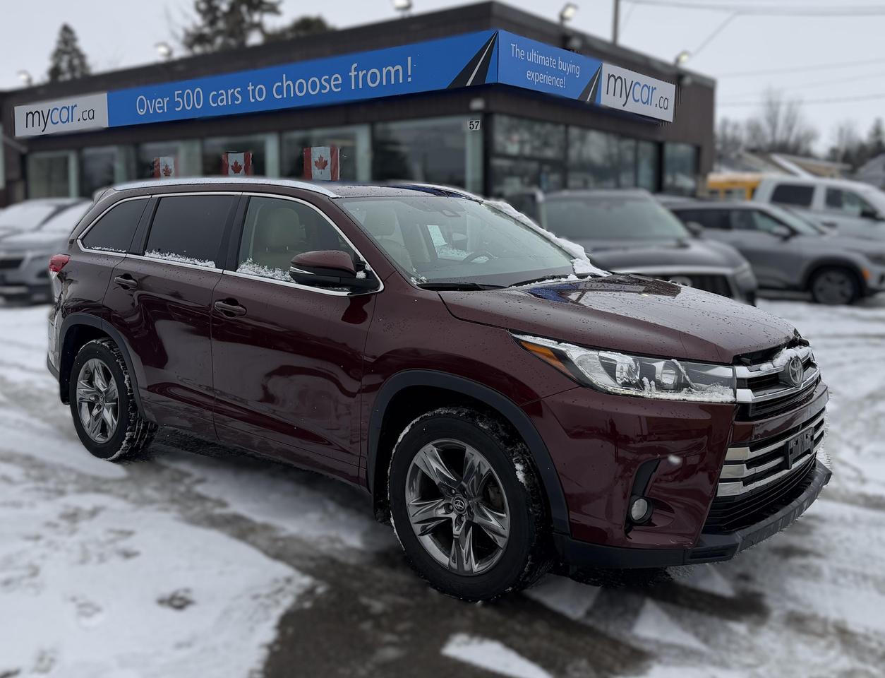 ???? 3.5L V6 AWD  TOYOTA HIGHLANDER LIMITED 2017  Family adventure starts here! ????<br><br>

This well-equipped 2017 Toyota Highlander Limited with All Wheel Drive and 114,552 km is ready to take your family anywhere with confidence, comfort, and style.<br><br>

? 3.5L V6 Engine<br>
? All Wheel Drive<br>
? Sunroof<br>
? Heated Seats<br>
? Leather Interior<br>
? Navigation System<br>
? Backup Camera<br>
? Smart Device Integration<br>
? Air Conditioning<br>
? Cruise Control<br>
? Full Power Group<br><br>

?? NO FEES! <span>(Just pay applicable taxes.)</span><br>
?? LOWEST PRICE GUARANTEED!<br><br>

?? 4 LOCATIONS TO SERVE YOU BETTER:<br>
?? RICHMOND: 1-888-416-2199<br>
?? OTTAWA: (343) 429-6444<br>
?? KINGSTON: 1-888-508-3494<br>
?? NORTH BAY: 1-888-282-3560<br><br>

?? Visit <strong>WWW.MYCAR.CA</strong> to see this TOYOTA HIGHLANDER and more!<br>
?? Confidence, comfort, and value  all in one! ??