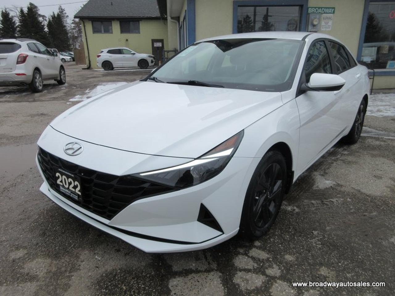 2022 Hyundai Elantra GREAT KM'S SEL-VERSION 5 PASSENGER 2.0L - DOHC.. DRIVE-MODE-SELECT.. HEATED SEATS & WHEEL.. BACK-UP CAMERA.. BLUETOOTH SYSTEM.. KEYLESS ENTRY..