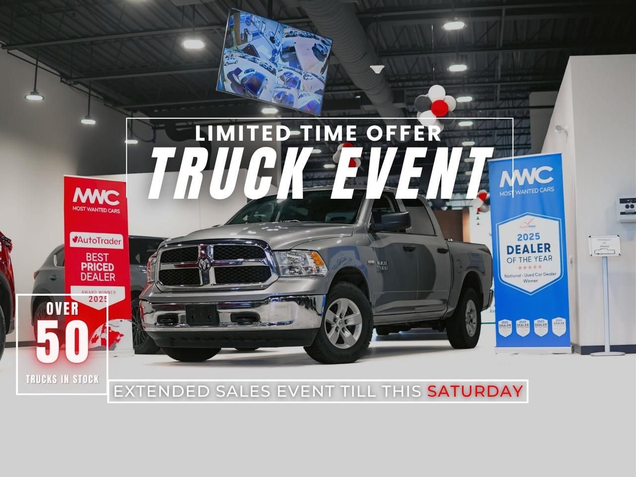 2023 RAM 1500 Classic SLT CREW | 4X4 | 5.7L V8 HEMI | HITCH | NO ACCIDENTS Photo0