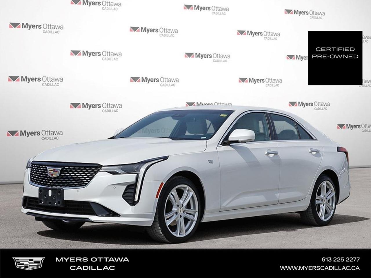 ULTRA LOW KM 2022 CT4 PREMIUM LUXURY AWD- LEATHER, HEATED SEATS, REMOTE START. NAV PLUS BOSE SOUND PACKAGE, APPLE CARPLAY, HD REAR CAMERA, COLOR TOUCH SCREEN, RIDE AND HANLDING SUSPENSION PACKAGE, LED LIGHTS, CERTIFIED, NO ADMIN FEES. ***$16,054.00 CARFAX CLAIM 2024 Mar 7, REPAIRED AND CERTIFIED AT MYERS CARSTAR*** NON SMOKER <br> <br/><br>*LIFETIME ENGINE TRANSMISSION WARRANTY NOT AVAILABLE ON VEHICLES WITH KMS EXCEEDING 140,000KM, VEHICLES 8 YEARS & OLDER, OR HIGHLINE BRAND VEHICLE(eg. BMW, INFINITI. CADILLAC, LEXUS...) o~o