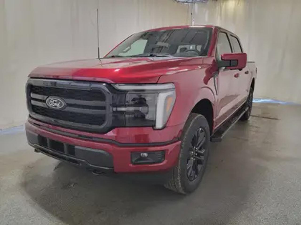 The all-new 2026 Ford F-150 Lariat 502A looks absolutely stunning in Ruby Red Metallic Tinted Clear Coat. This pickup comes with the 3.5L V6 EcoBoost engine. This remarkable engine not only produces 400 horsepower and 500 ft-lbs of torque, but by leveraging this advanced technology and a 10-speed automatic transmission, this truck is rated to get 12.3L/100km (23 miles per gallon) combined highway/city fuel economy.

This vehicle comes with the All-Weather Packageready to take on any season! 

Snow, rain, mud, or sunshinethis vehicle is built for it all! The All-Weather Package adds extra protection where it matters most, with premium mud flaps to shield your paint from road debris, all-weather floor mats to protect your interior from lifes messes, and Xpel paint protection to help guard against those infuriating rock chips. Drive with confidence, knowing your investment is protected from Reginas elements. 

Key Features:
Ford Co-Pilot360 Assist 2.0
Adaptive Cruise Control
360-Degreee Camera
Lane Centering Assist
Evasive Steering Assist
Front Parking Sensors
14 Speaker B&O Sound System
Connected Navigation
Remote Start System
Universal Garage Door Opener
Heated Steering Wheel
Memory Driver Seat
Heated And Ventilated Front Seats
Heated Rear Seats
Lariat Black Appearance Package
Twin Panel Moonroof
Tow/Haul Package

Saskatchewan has a challenging climate and driving conditions, but let that stress melt away with the 2026 F-150 Lariat, a tough truck that leverages physical features and technology to keep your family safe. This specific unit is loaded with features, including power windows, power locks, dual-zone electronic automatic temperature control, 10-way power drivers seat with memory, wrapped steering wheel, zone lighting, cruise control, dynamic brake support, outside temperature display, hill start assist, perimeter alarm system, four-wheel drive, and so much more.

Bennett Dunlop Ford, proudly serving Regina for over 40 years, is conveniently located at 770 Broad Street. With over 3,500 Google reviews, our reputation reflects our commitment to providing a fast, easy, and enjoyable vehicle-buying experience. We eliminate the hassle with no admin or documentation fees, transparent upfront pricing that lets you shop with total confidence. But were more than just a dealershipwere driven to make a difference by supporting local community initiatives and events that matter to you. Visit Bennett Dunlop Ford today and experience why were Reginas trusted choice for quality vehicles, exceptional service, and a genuine commitment to driving change in our community!