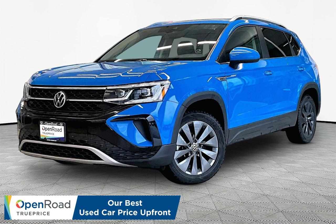 Used 2022 Volkswagen Taos Highline 1.5T 7sp at DSG w/ Tip 4M for sale in Burnaby, BC