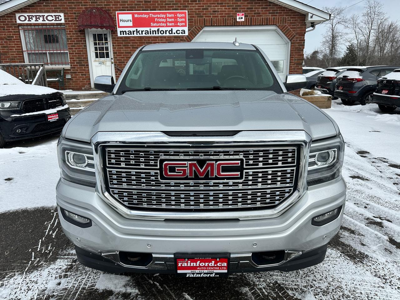 2018 GMC Sierra 1500 Denali Crew 4x4 HTD/CLD-Leather Sunroof BOSE RvCam Photo1