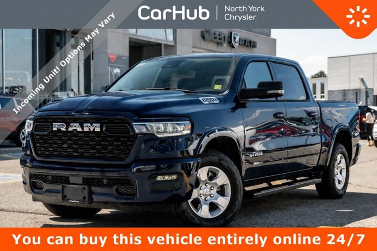 Incoming vehicle -- approximate arrival 4 to 6 weeks
 

Scores 20 Highway MPG and 16 City MPG! This Ram 1500 boasts a Gas/Electric V-8 5.7 L/345 engine powering this Automatic transmission. Voice Recorder, Vinyl Door Trim Insert, Variable Intermittent Wipers.

This Ram 1500 Comes Equipped with These Options 
Valet Function, USB Host Flip, Trip Computer, Transmission: 8-Speed Automatic (8HP75), Transmission w/Driver Selectable Mode, Trailer Wiring Harness, Tire Specific Low Tire Pressure Warning, Tailgate/Rear Door Lock Included w/Power Door Locks, Tailgate Rear Cargo Access, Streaming Audio.

Drive Happy with CarHub

*** All-inclusive, upfront prices -- no haggling, negotiations, pressure, or games

*** Purchase or lease a vehicle and receive a $1000 CarHub Rewards card for service.

*** All available manufacturer rebates have been applied and included in our new vehicle sale price

*** Purchase this vehicle fully online on CarHub websites

 

Transparency Statement
Online prices and payments are for finance purchases -- please note there is a $850 finance/lease fee. Cash purchases for used vehicles have a $2,350 surcharge (the finance price + $2,350), however cash purchases for new vehicles only have tax and licensing extra -- no surcharge. NEW vehicles priced at over $100,000 including add-ons or accessories are subject to the additional federal luxury tax. While every effort is taken to avoid errors, technical or human error can occur, so please confirm vehicle features, options, materials, and other specs with your CarHub representative. This can easily be done by calling us or by visiting us at the dealership. CarHub used vehicles come standard with 1 key. If we receive more than one key from the previous owner, we include them with the vehicle. Additional keys may be purchased at the time of sale. Ask your Product Advisor for more details. Payments are only estimates derived from a standard term/rate on approved credit. Terms, rates and payments may vary. Prices, rates and payments are subject to change without notice. Please see our website for more details.