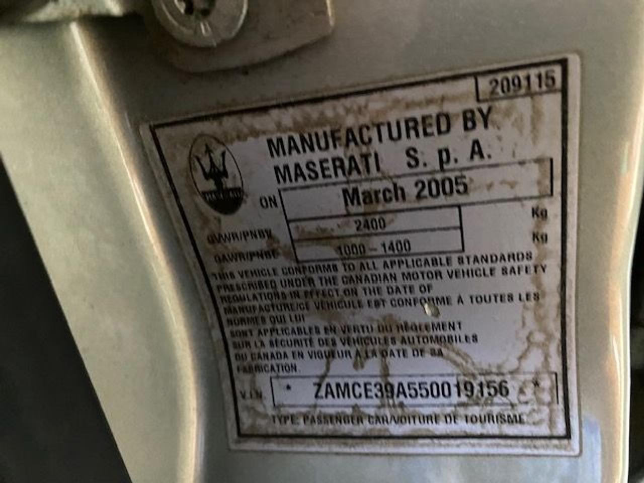 2005 Maserati Quattroporte GTS Photo