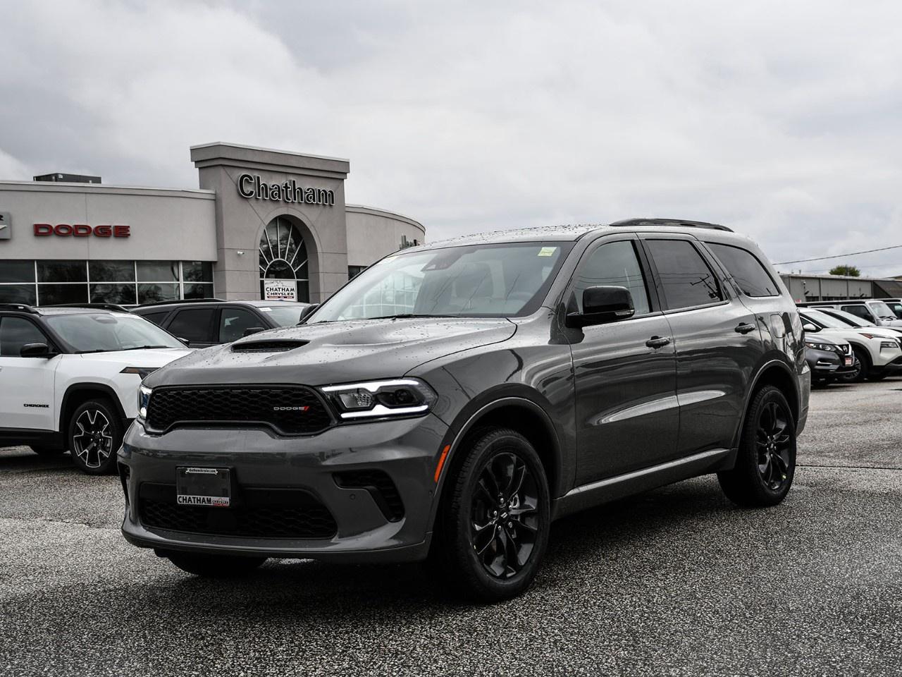 <p>The 2026 Dodge Durango GT Plus AWD in a sophisticated gray finish combines robust handling with a stylish presence, perfect for all your adventures. This new SUV doesn't just look the part; it's built to perform with its automatic transmission and all-wheel drive, ensuring a confident drive on any terrain.</p><p>Step inside to a well-appointed gray interior that contrasts elegantly with the exterior paint. It boasts a host of conveniences including heated seats for those chilly Canadian mornings, and smart device integration to keep you connected on the go. The design is thoughtful, ensuring every journey is comfortable and enjoyable.</p><p>This Durango is packed with advanced technology, from a built-in navigation system that guides you seamlessly to your next destination, to a backup camera providing added safety during parking. The inclusion of a Wi-Fi hotspot keeps you connected, while keyless entry and remote start add a layer of modern convenience to your everyday routine. Safety is enhanced with features like air conditioning ensuring optimal comfort in every season.</p><p>The 2026 Dodge Durango GT Plus is an ideal choice for families or individuals who desire power, style, and practicality in their vehicle. With its array of features tailored for comfort and connectivity, it suits anyone from urban commuters to adventurous families. Reach out to our dealership today to explore the Durango further and see how it can complement your lifestyle.</p>