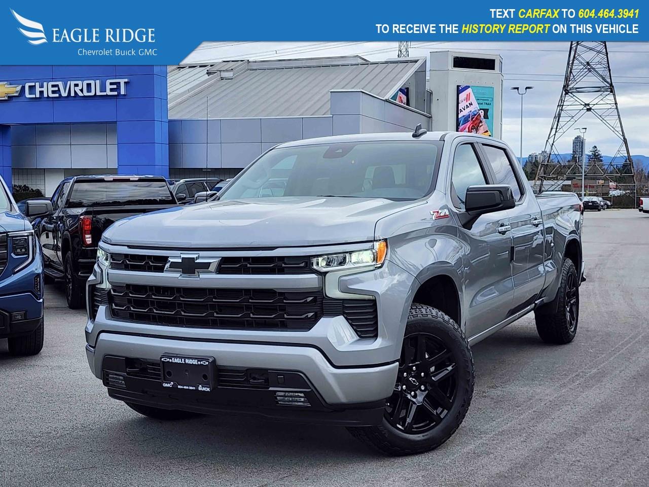 Used 2024 Chevrolet Silverado 1500 RST 4x4, Heated Seats, Engine control stop start, HD surround vision, Navigation for sale in Coquitlam, BC