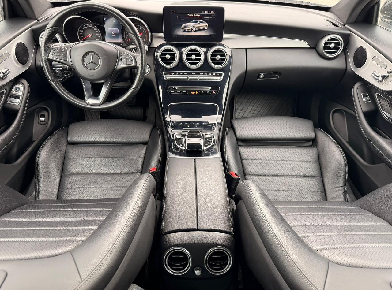 2017 Mercedes-Benz C-Class 4MATIC Coupe+360 Camera+BSM+Roof+CLEAN CARFAX Photo