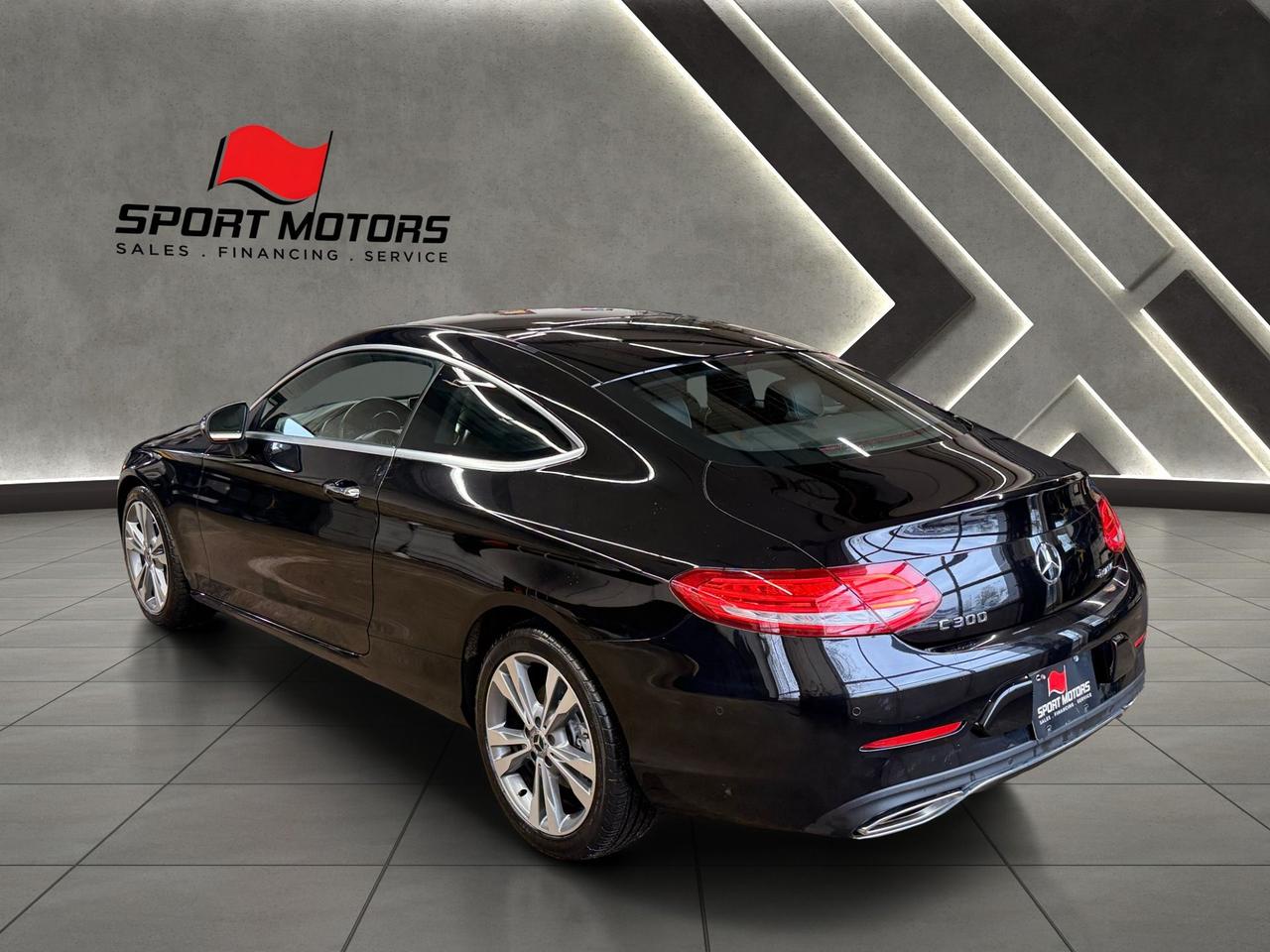 2017 Mercedes-Benz C-Class 4MATIC Coupe+360 Camera+BSM+Roof+CLEAN CARFAX Photo6