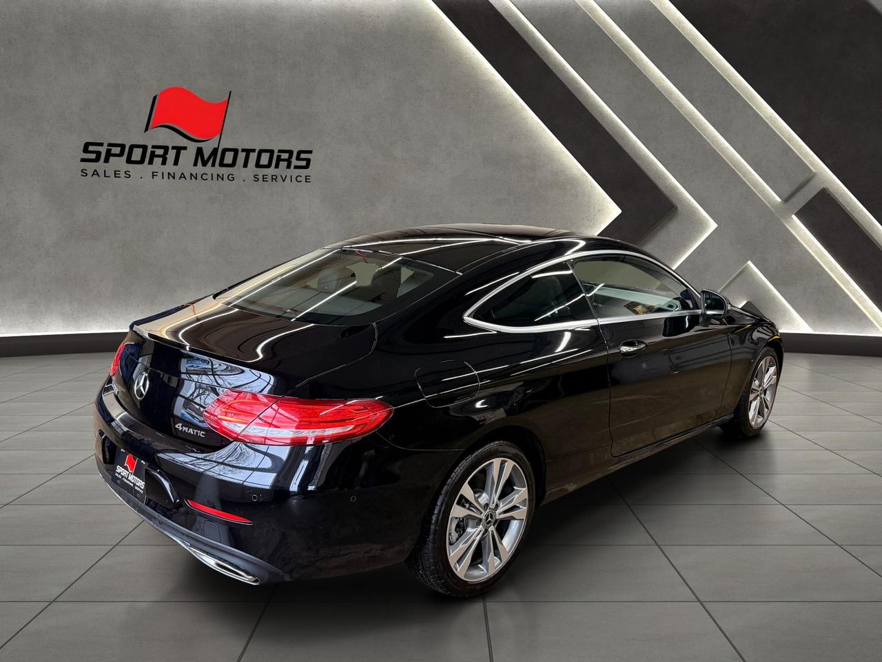 2017 Mercedes-Benz C-Class 4MATIC Coupe+360 Camera+BSM+Roof+CLEAN CARFAX Photo