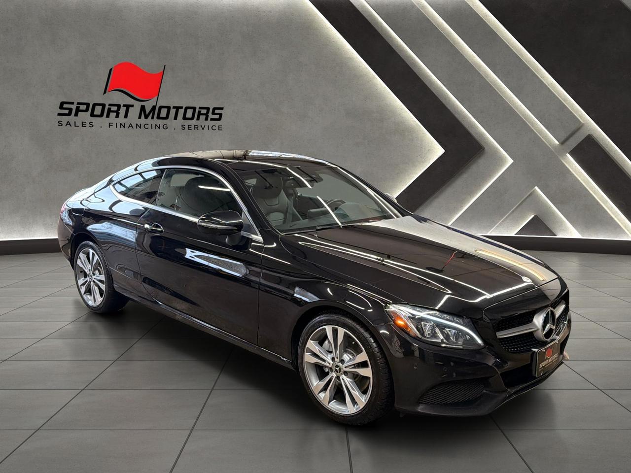 2017 Mercedes-Benz C-Class 4MATIC Coupe+360 Camera+BSM+Roof+CLEAN CARFAX Photo78