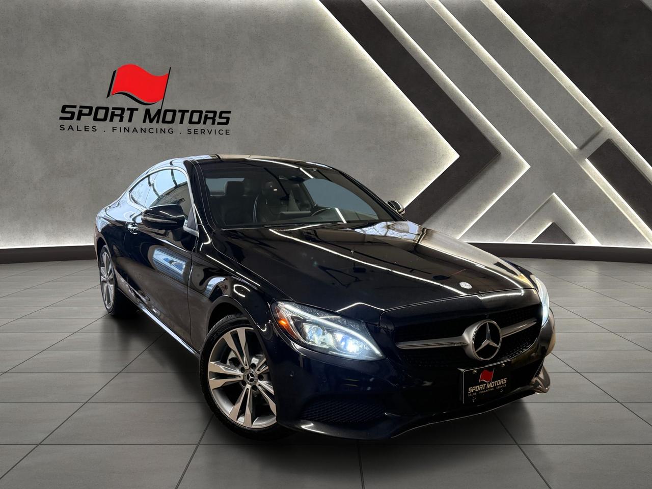 2017 Mercedes-Benz C-Class 4MATIC Coupe+360 Camera+BSM+Roof+CLEAN CARFAX Photo82