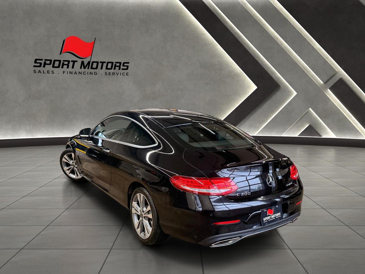 2017 Mercedes-Benz C-Class 4MATIC Coupe+360 Camera+BSM+Roof+CLEAN CARFAX Photo