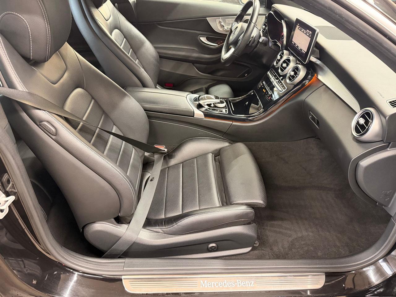 2017 Mercedes-Benz C-Class 4MATIC Coupe+360 Camera+BSM+Roof+CLEAN CARFAX Photo22