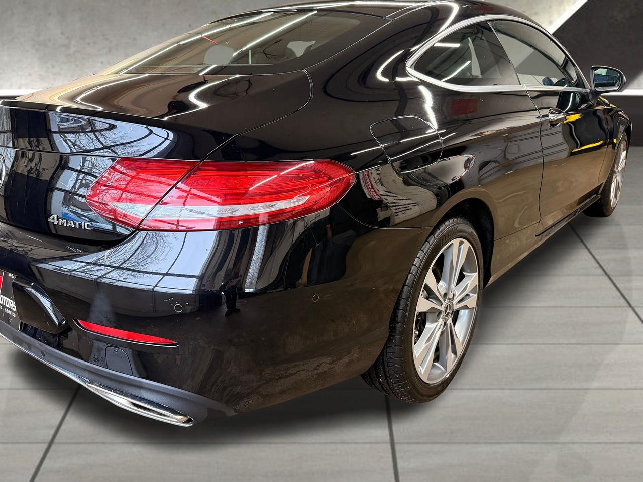 2017 Mercedes-Benz C-Class 4MATIC Coupe+360 Camera+BSM+Roof+CLEAN CARFAX Photo