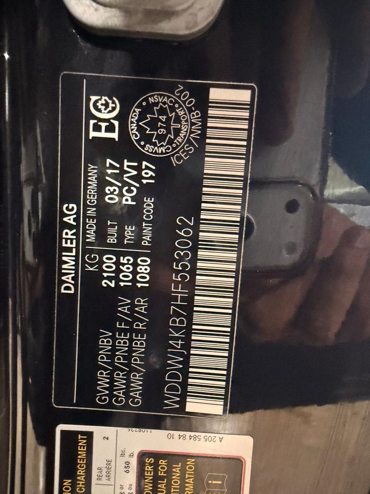 2017 Mercedes-Benz C-Class 4MATIC Coupe+360 Camera+BSM+Roof+CLEAN CARFAX Photo50