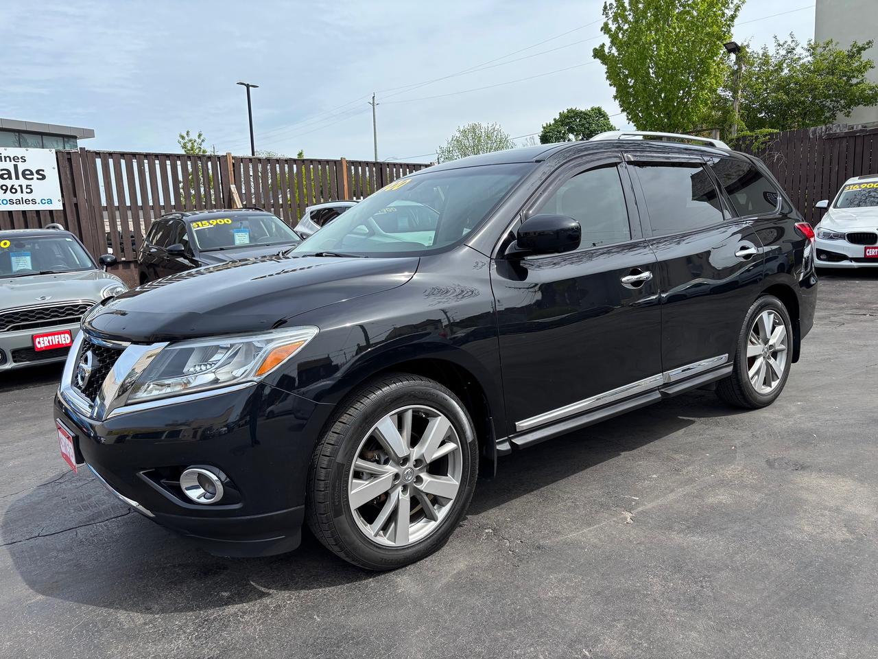 <p>Fully equipped 7 passenger Platinum model with leather, dual sunroof, navigation, premium audio, dual screen DVD system, remote start, heated/cooled front seats, heated rear seats and heated steering wheel.</p><p>Well maintained, accident free, fully detailed and certified.&nbsp;</p><p><strong>Price reduced!</strong></p><p><strong><s>$11,900</s> Now $10,900 plus HST and Licensing.</strong></p><p><strong>Price includes 2 year/40,000 km powertrain warranty.</strong></p><p>Additional warranty plans available at extra cost.</p><p>St. Catharines Auto Sales - Dealer</p><p>108 Geneva Street, St. Catharines.</p><p>&nbsp;</p><p>&nbsp;</p>