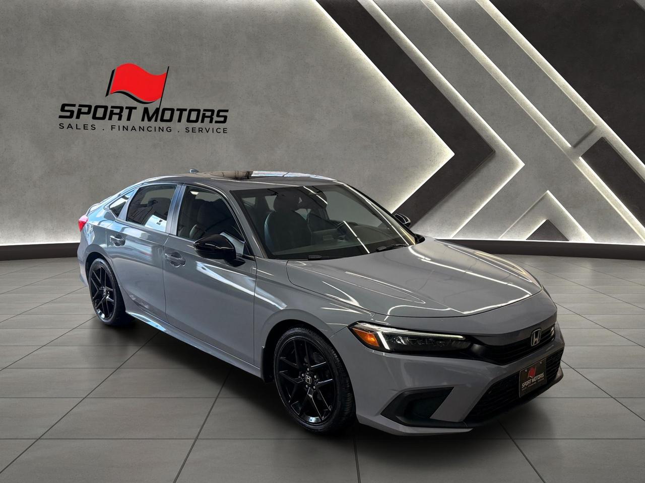 2022 Honda Civic Sport+Roof+BSM+Adaptive Cruise+CLEAN CARFAX Photo68