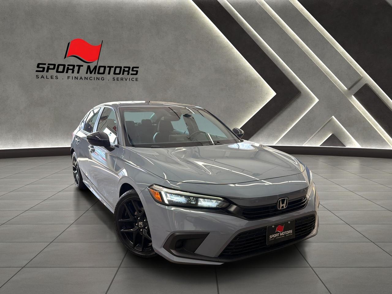 2022 Honda Civic Sport+Roof+BSM+Adaptive Cruise+CLEAN CARFAX Photo