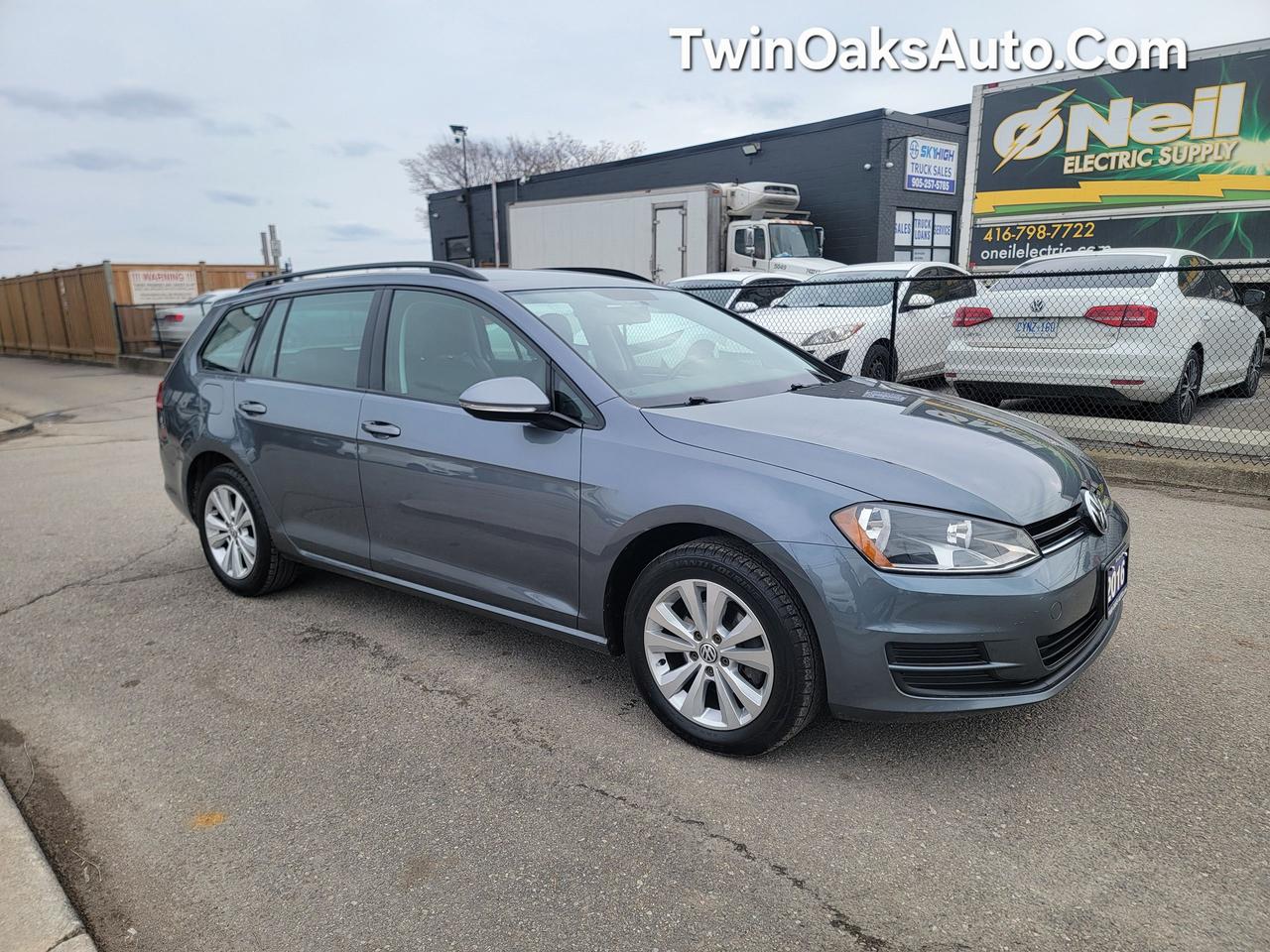 <p data-start=73 data-end=165><strong data-start=73 data-end=165>2016 Volkswagen Golf SportWagen 1.8T Comfortline &mdash; LOW KM &mdash; Local Ontario &mdash; Clean Carfax</strong></p><p data-start=167 data-end=427>Exceptionally clean and well-maintained Golf SportWagen Comfortline with extremely low mileage for the year &mdash; only <strong data-start=282 data-end=295>64,570 km</strong>. Local Ontario vehicle with a clean Carfax, offering the perfect blend of European driving feel, practicality, and fuel efficiency.</p><p data-start=429 data-end=656>Powered by Volkswagen&rsquo;s proven <strong data-start=460 data-end=501>1.8L turbocharged TSI engine (170 hp)</strong> paired with a smooth transmission, delivering responsive performance while remaining economical for daily driving.</p><p data-start=658 data-end=821>This wagon offers hatchback agility with SUV-like cargo space &mdash; ideal for families, commuters, or anyone needing versatility without sacrificing driving enjoyment.</p><p data-start=823 data-end=839><strong data-start=823 data-end=839>Key Features</strong></p><p data-start=841 data-end=1265>&bull; 1.8L Turbocharged TSI Engine &mdash; 170 HP<br data-start=880 data-end=883>&bull; Front-Wheel Drive<br data-start=902 data-end=905>&bull; Comfortline Trim (well-equipped mid-level)<br data-start=949 data-end=952>&bull; Automatic Transmission&nbsp;<br data-start=1002 data-end=1005>&bull; Heated Front Seats<br data-start=1025 data-end=1028>&bull; Bluetooth Hands-Free & Audio Streaming<br data-start=1068 data-end=1071>&bull; Touchscreen Infotainment System<br data-start=1104 data-end=1107>&bull; Rearview Camera<br data-start=1124 data-end=1127>&bull; Cruise Control<br data-start=1143 data-end=1146>&bull; Air Conditioning<br data-start=1164 data-end=1167>&bull; Power Windows, Locks & Mirrors<br data-start=1199 data-end=1202>&bull; Alloy Wheels<br data-start=1216 data-end=1219>&bull; Keyless Entry<br data-start=1234 data-end=1237>&bull; Split-Folding Rear Seats</p><p data-start=1267 data-end=1294><strong data-start=1267 data-end=1294>Why This One Stands Out</strong></p><p data-start=1296 data-end=1602>&bull; Only <strong data-start=1303 data-end=1336>64,570 km &mdash; very low for 2016</strong><br data-start=1336 data-end=1339>&bull; Local Ontario vehicle<br data-start=1362 data-end=1365>&bull; Clean Carfax &mdash; no accidents reported<br data-start=1403 data-end=1406>&bull; Non-smoker, well cared for<br data-start=1434 data-end=1437>&bull; Excellent fuel economy (approx. 6&ndash;9 L/100 km) <br data-start=1522 data-end=1525>&bull; Huge cargo capacity with seats folded<br data-start=1564 data-end=1567>&bull; Drives tight, smooth, and quiet</p><p data-start=1604 data-end=1800>A fantastic alternative to an SUV &mdash; easier on fuel, more fun to drive, and surprisingly spacious. The Golf SportWagen is known for solid build quality, comfort, and long-distance cruising ability.</p><p><strong>Additional Certification Cost</strong>: The full certification cost for this vehicle is <strong>$790 + HST</strong>.</p><p><strong>What&rsquo;s Included with Certification</strong>:</p><ul><li>The vehicle will be delivered with a <strong>valid safety certification</strong> and a <strong>36-day safety item warranty</strong> for your peace of mind.</li><li>A <strong>fresh oil change</strong> will be performed, and all fluids will be topped up.</li><li>The vehicle will be <strong>professionally detailed</strong>, ensuring it looks and feels like new when you pick it up.</li></ul><p>At <strong>Twin Oaks Auto</strong>, we are committed to providing a <strong>hassle-free car buying experience</strong>. From your first inquiry to driving off in your new car, our goal is to get you on the road quickly and stress-free!</p><p><strong>Financing Options Available!</strong><br>Flexible financing options are available to suit your needs. Contact us for more details.</p><p><strong>Contact Us Today</strong>:<br>📞 <strong>Call Us</strong>: 905-339-3330<br>📍 <strong>Location</strong>: 2470 Royal Windsor Drive, Oakville, Ontario, L6J 7Y2</p><p><br>(Conveniently located between Ford Drive and Winston Churchill Blvd.)</p><p><strong>More Information</strong>:<br>Visit our website at <strong><a href=http://www.twinoaksauto.com>TwinOaksAuto.com</a></strong> to view additional pictures, explore our inventory, and access CARFAX reports.</p><p>&nbsp;</p>