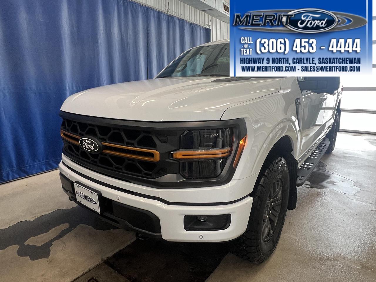 <p><strong>Experience the future of truck capability with the 2026 Ford F-150 Tremor.</strong> This cutting-edge pickup combines rugged performance with advanced technology, perfect for the modern adventurer.<br><br>- 3.5L V6 EcoBoost engine for impressive power and efficiency<br>- 4WD system with advanced terrain management<br>- Crew cab design comfortably seats 5 passengers<br>- SYNC 4 with wireless connectivity and 1-year trial of connected navigation<br>- 18 alloy wheels with dark matte finish and all-terrain tires<br>- Aerial View Camera System for enhanced visibility<br>- Collision Mitigation and Blind Spot Information System for added safety<br><br>Ready to elevate your driving experience? Reserve your 2026 F-150 Tremor today or contact Merit Ford Sales to schedule a test drive. Dont miss your chance to own the future of truck innovation.</p>