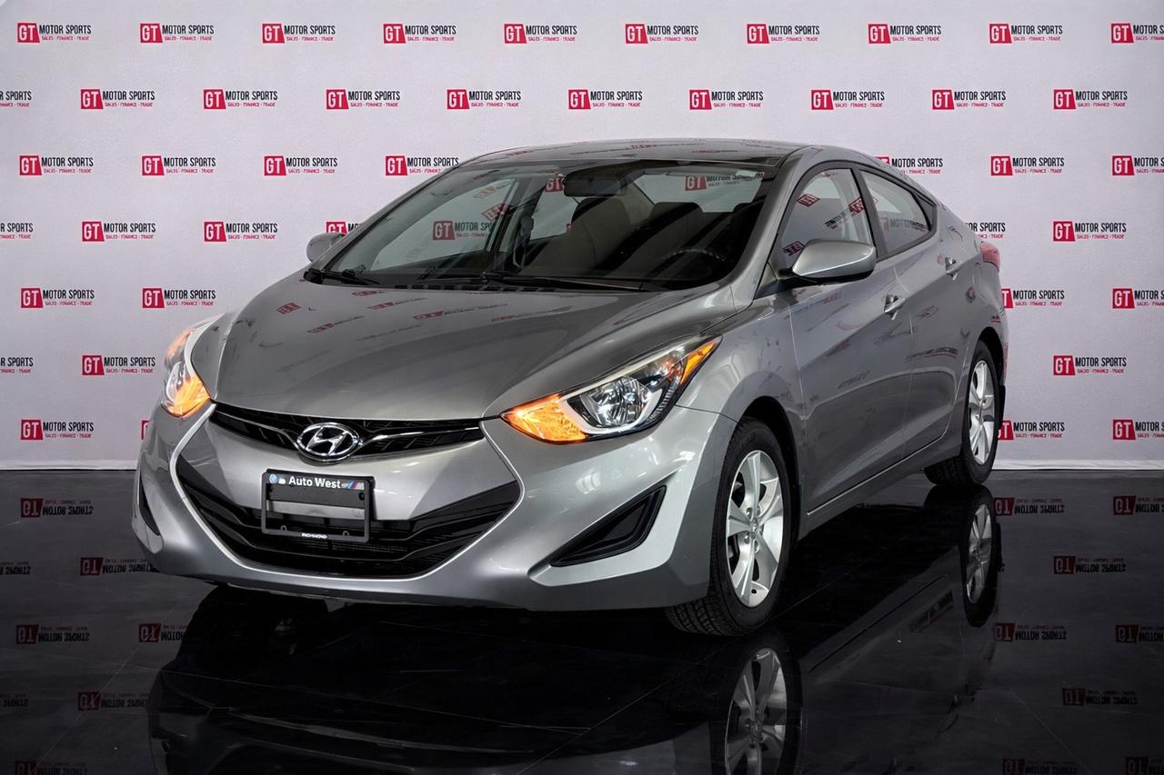 This 2014 Hyundai Elantra GLS feels easy to enjoy from the moment you get behind the wheel, with a smooth, comfortable drive that makes everyday trips feel a little more relaxed. It has a confident, practical charm that fits right into your routine while still making the road ahead feel inviting. Whether you are commuting, running errands, or heading out for the evening, it brings a dependable, comfortable feel that is always welcome.
<div>
</div><div>
</div><div><br></div><div><ul><li>All credit accepted: good, bad, new to Canada, bankruptcy, collections, repossessions, student/work visas
</li><li>In-house financing available (O.A.C.)
</li><li>Low bi-weekly payments & instant approvals
</li><li>Up to 6 months no payments (interest accrues)
</li><li>Credit consolidation, unemployment insurance, negative equity coverage
</li><li>Financing, APR & payments vary by personal credit (O.A.C.)
</li></ul></div><div><br></div><div><b>Open 7 days:</b> MonThu 107, FriSat 106, Sun 103
</div><div><b>Location: </b>10-40 Hopewell Way NE, Calgary (behind Enterprise Car Rental)
</div><div><b>Contact:</b> 403-402-2015 or www.gtmotorsports.ca
</div><div>Full mechanical fitness assessment, Carfax & warranty included
</div><div>AMVIC licensed dealer
</div><div>Price based on vehicle only (Plus aftermarket, GST, and costs/charges associated with financing)</div><div><br></div><div><br></div>