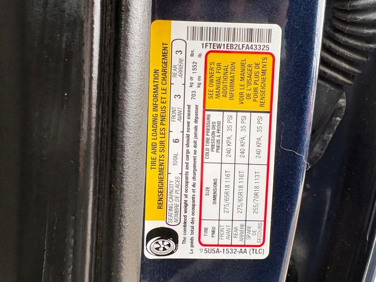 2020 Ford F-150 XLT 4WD SuperCrew 5.5' Box Photo