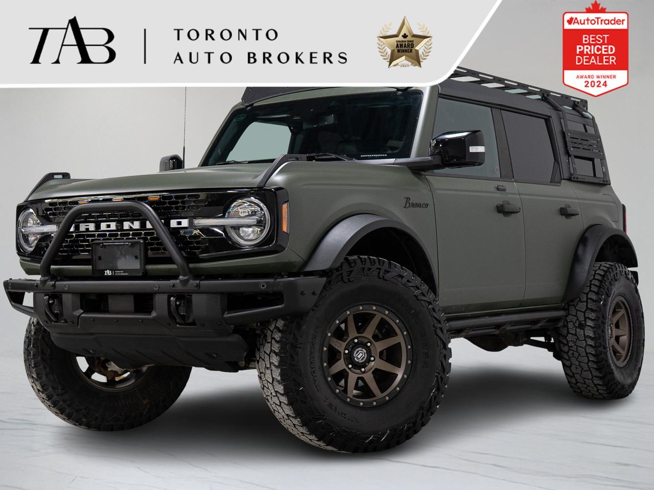 2021 Ford Bronco WILDTRAK | MATTE GREEN | HIGH & LUX PKG Photo