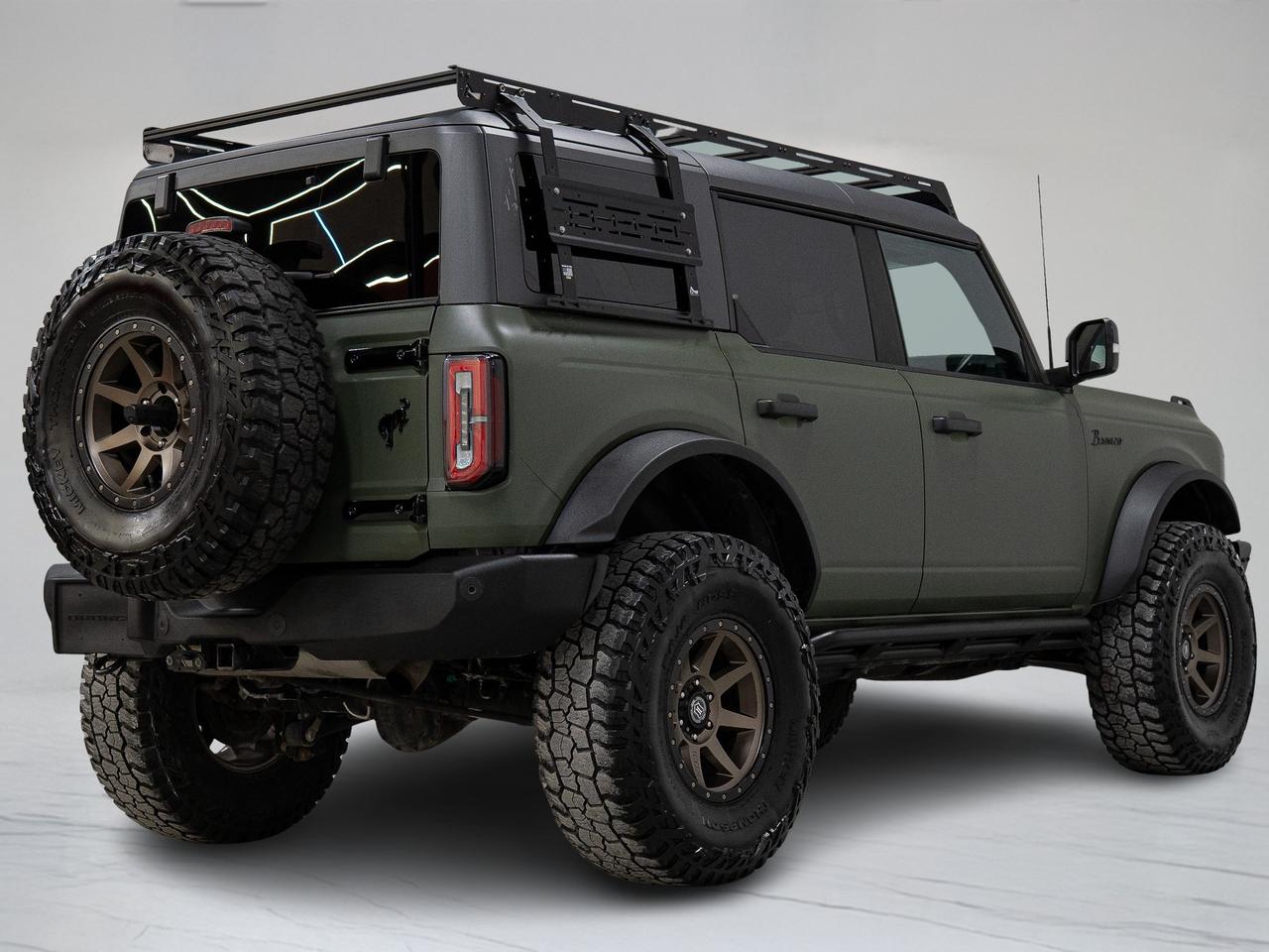 2021 Ford Bronco WILDTRAK | MATTE GREEN | HIGH & LUX PKG Photo