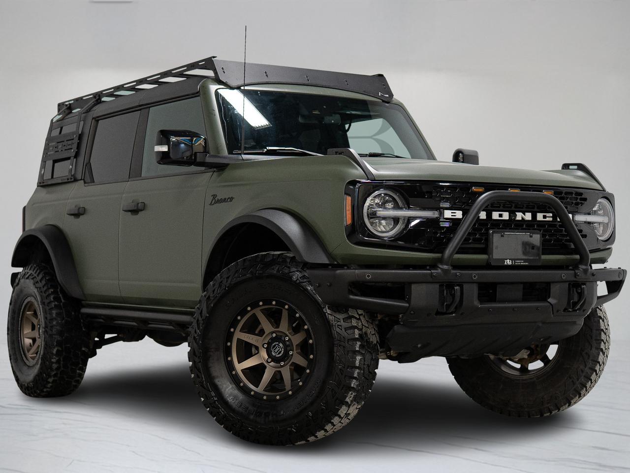 2021 Ford Bronco WILDTRAK | MATTE GREEN | HIGH & LUX PKG Photo