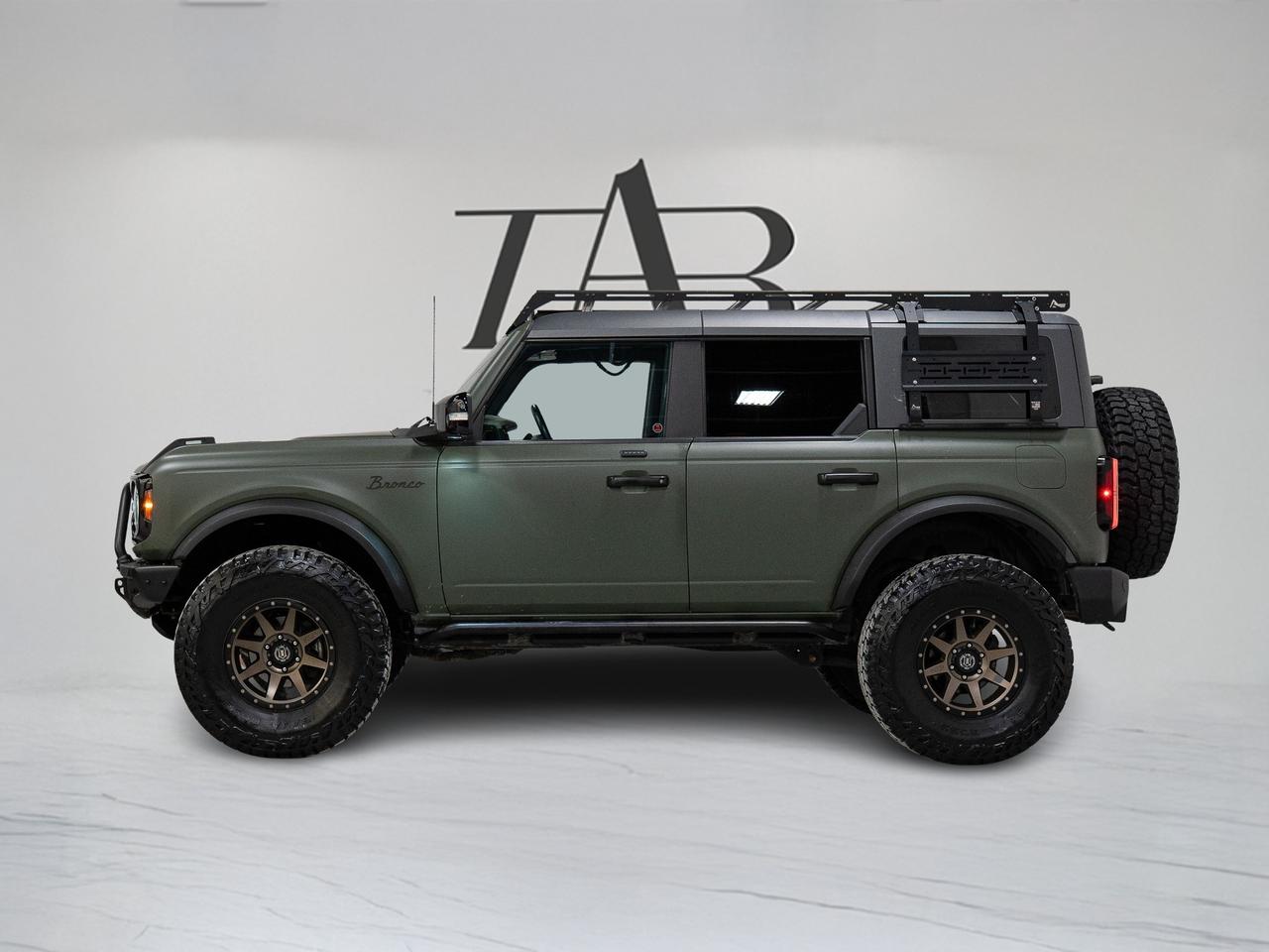 2021 Ford Bronco WILDTRAK | MATTE GREEN | HIGH & LUX PKG Photo