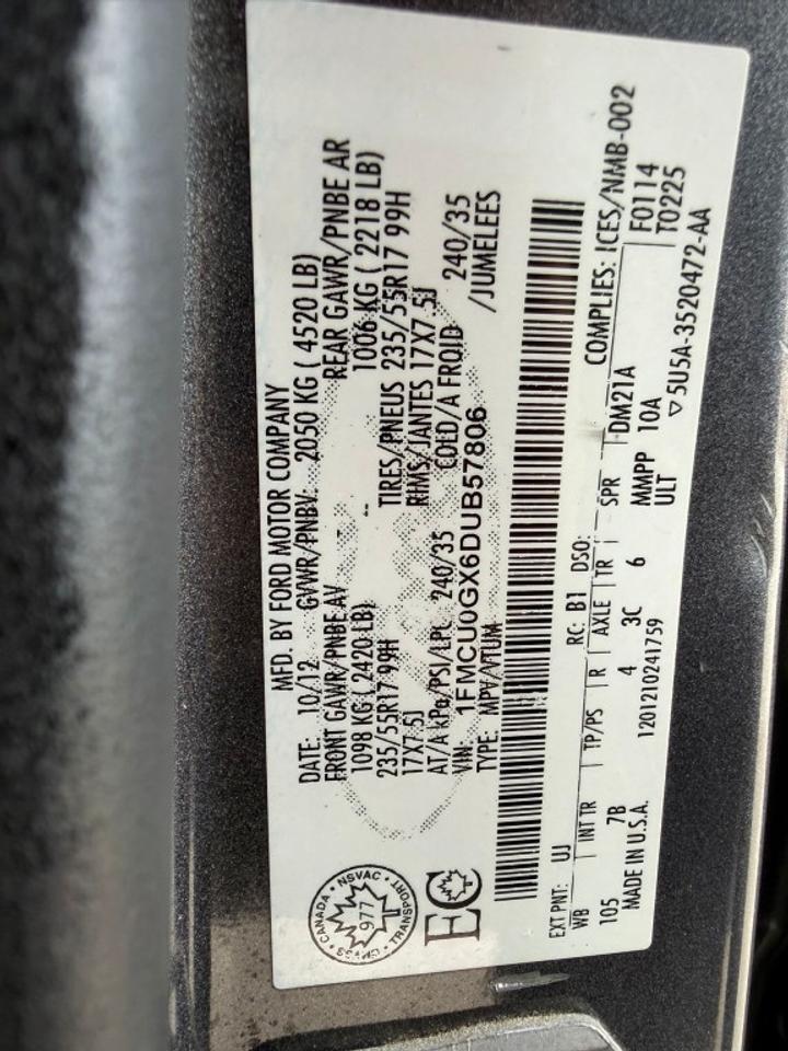 2013 Ford Escape SE 4dr Front-wheel Drive Automatic Photo