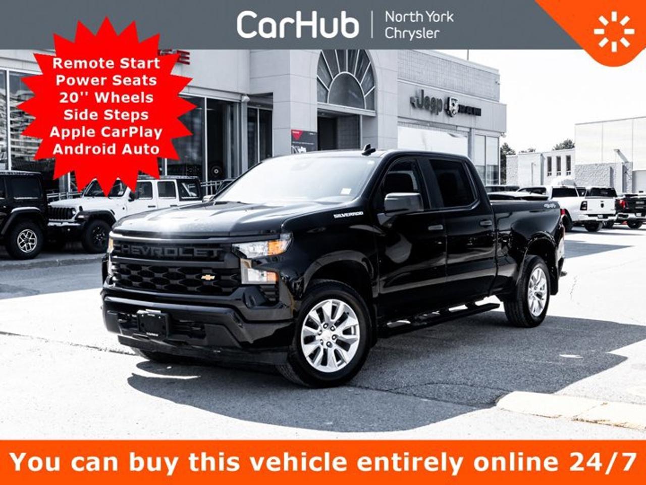 2024 Chevrolet Silverado 1500 Custom 157'' Remote Start Power Seats 20'' Wheels Photo0