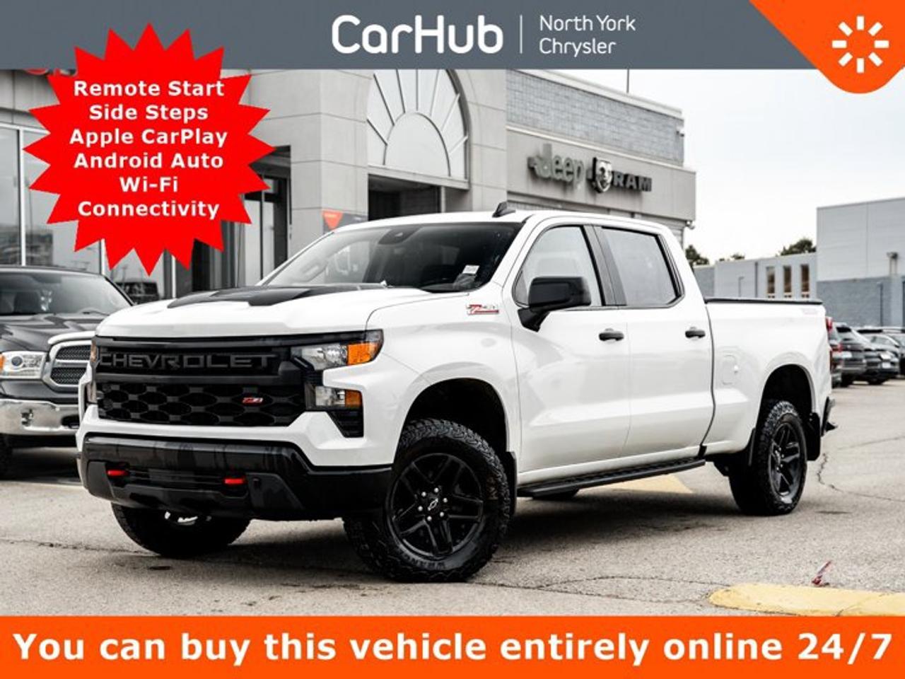 2024 Chevrolet Silverado 1500 Custom Trail Boss 157'' Remote Start Side Steps Apple CarPlay Android Auto Photo0