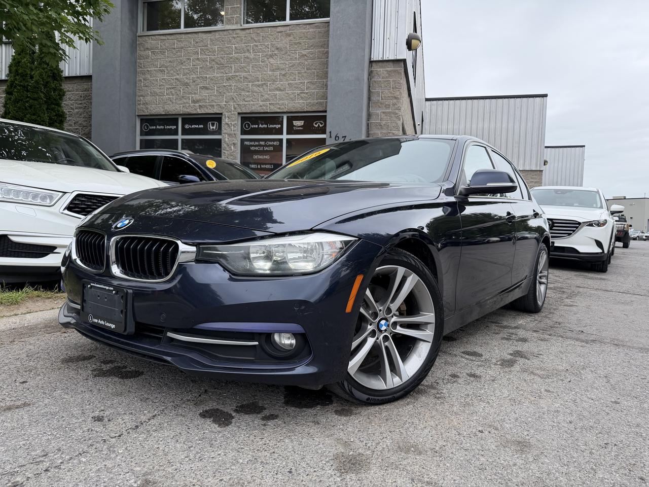 Blue 2016 BMW 3 Series Sedan All-Wheel Drive Automatic