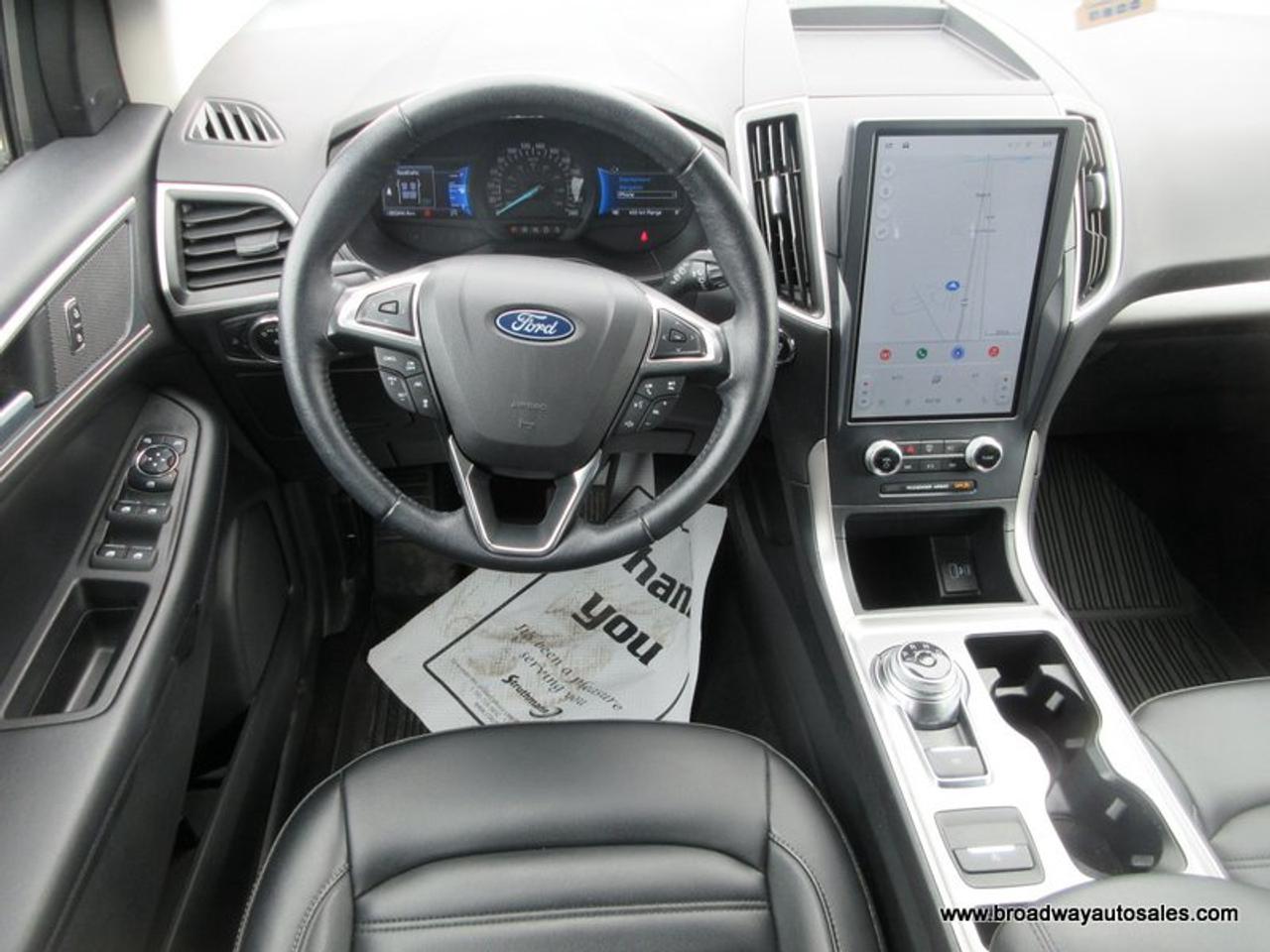 2023 Ford Edge ALL-WHEEL DRIVE SEL-PACKAGE 5 PASSENGER 2.0L - DOHC.. NAVIGATION.. LEATHER.. HEATED SEATS & WHEEL.. POWER TAILGATE.. BACK-UP CAMERA.. Photo