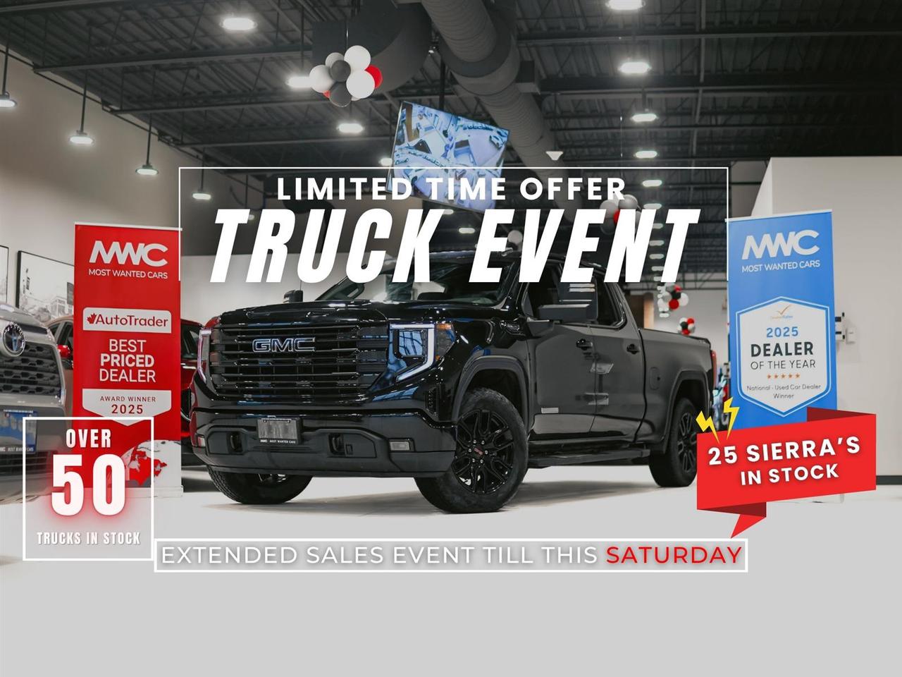 2024 GMC Sierra 1500 ELEVATION CREW CAB | 4X4 | PREF PKG | X31 PKG | NO ACCIDENTS Photo