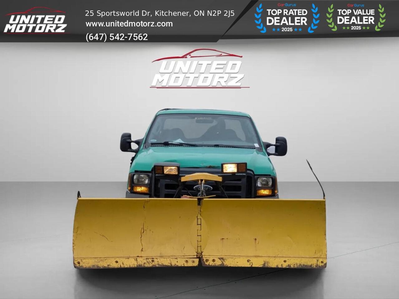 2007 Ford F-350 Superduty SuperCab SRW Snow Plow~ SALTER "SNOW-WAY"  6.0L V Photo