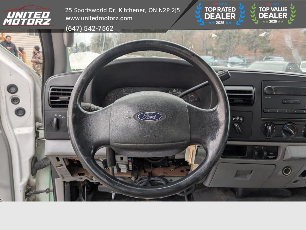 2007 Ford F-350 Superduty SuperCab SRW Snow Plow~ SALTER "SNOW-WAY"  6.0L V Photo