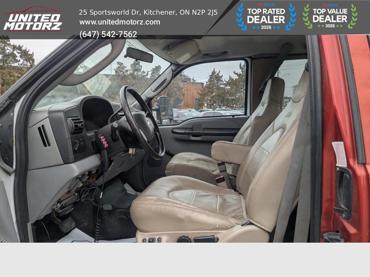 2007 Ford F-350 Superduty SuperCab SRW Snow Plow~ SALTER "SNOW-WAY"  6.0L V Photo