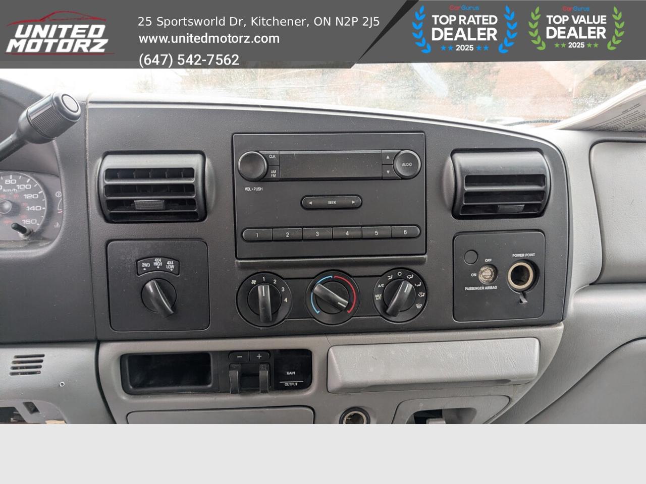 2007 Ford F-350 Superduty SuperCab SRW Snow Plow~ SALTER "SNOW-WAY"  6.0L V Photo