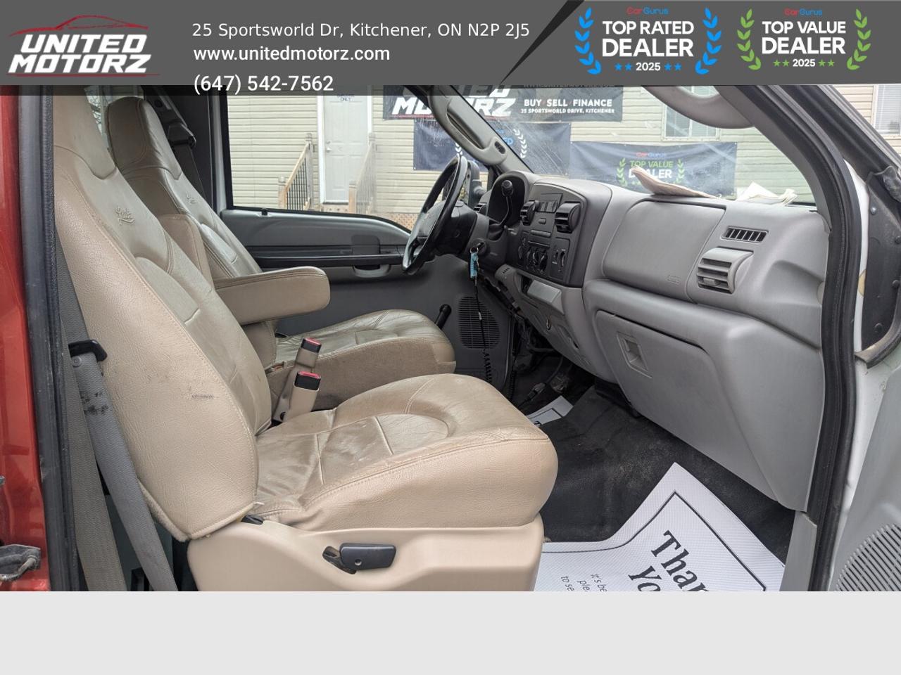 2007 Ford F-350 Superduty SuperCab SRW Snow Plow~ SALTER "SNOW-WAY"  6.0L V Photo