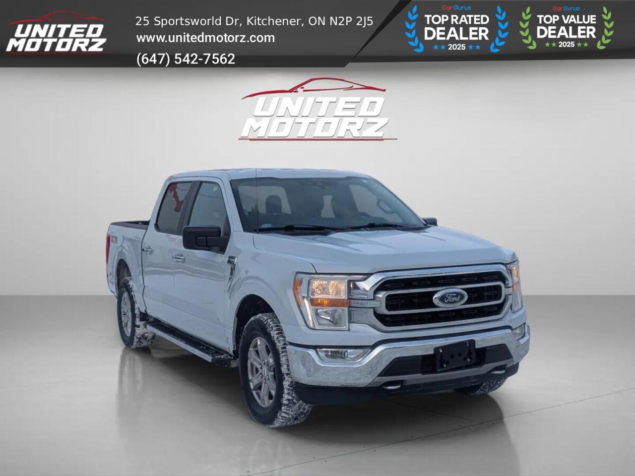 2021 Ford F-150 XL XTR 4X4 5L V8 Super Crew Box 400 hp~SAFETY CERT Photo2