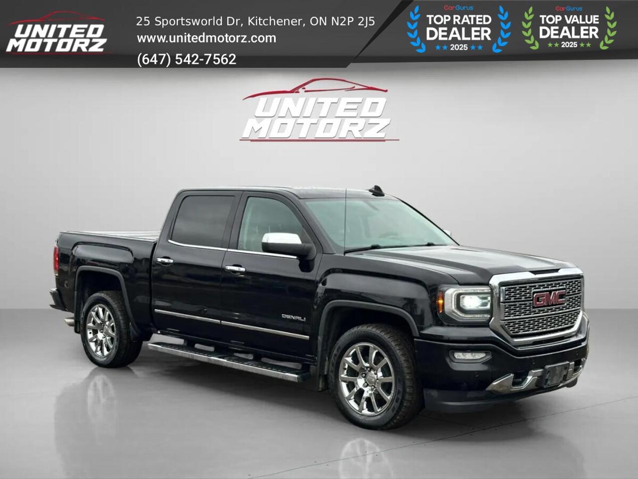 2016 GMC Sierra 1500 Denali 5.3L V8~SAFETY CERTIFIED~NO ACCIDENTS~Beige Photo2